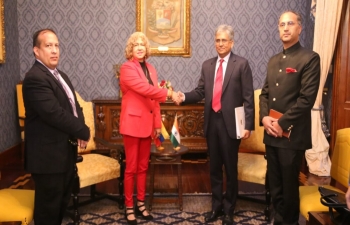 Official visit of Shri Saurabh Kumar, Secretary (East), MEA to Venezuela from 20th - 22nd November, 2022.